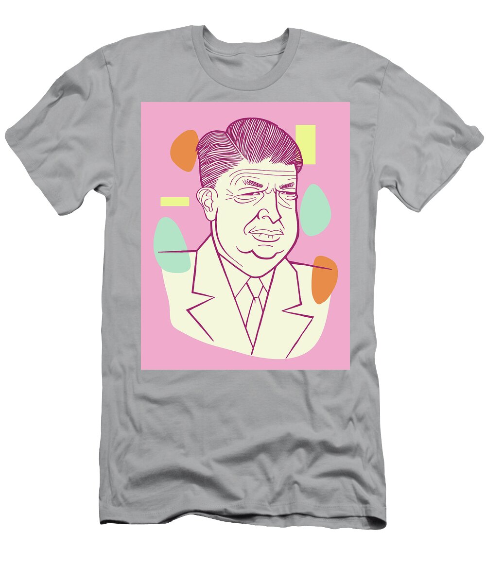 89 Portrait of a Man Csa Images T-Shirt