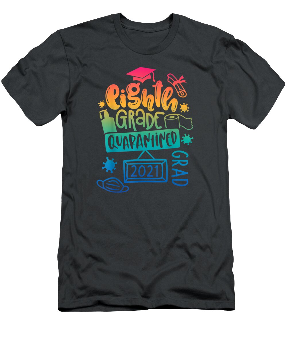 8th Grade Graduate 2021 Graduate Quarantine Graduation Dawid Zelda T-Shirt