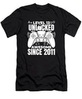9 13 Year Old Gamer Gaming 13th Birthday Level 13 Unlocked Crazy Squirrel T-Shirt