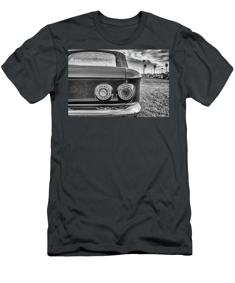 9 1962 Chevrolet Corvair Monza Spyder 900 Turbocharged Convertible Gestalt Imagery T-Shirt