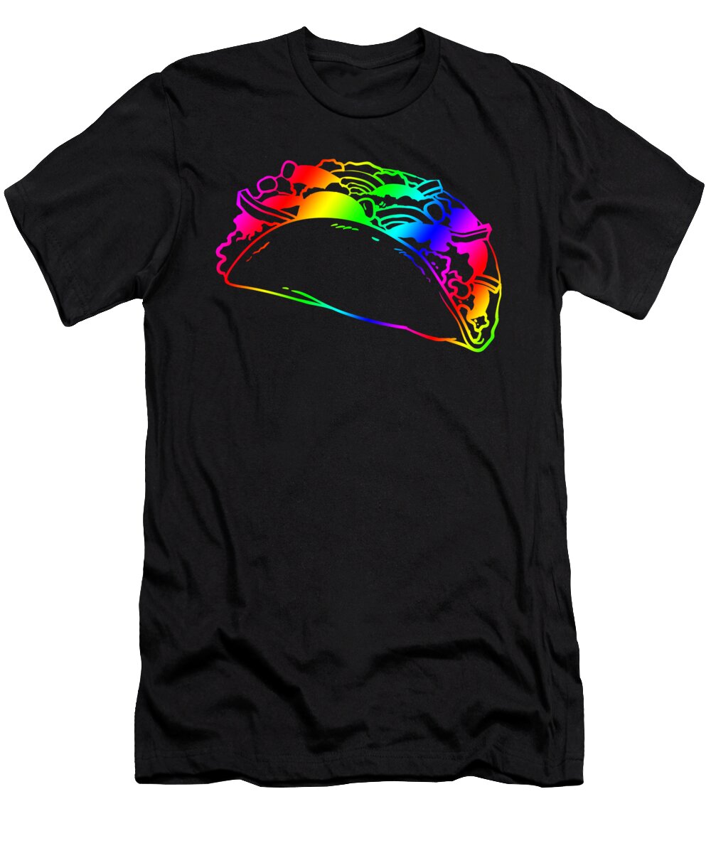 9 Abstract Taco Illustration Calnyto T-Shirt