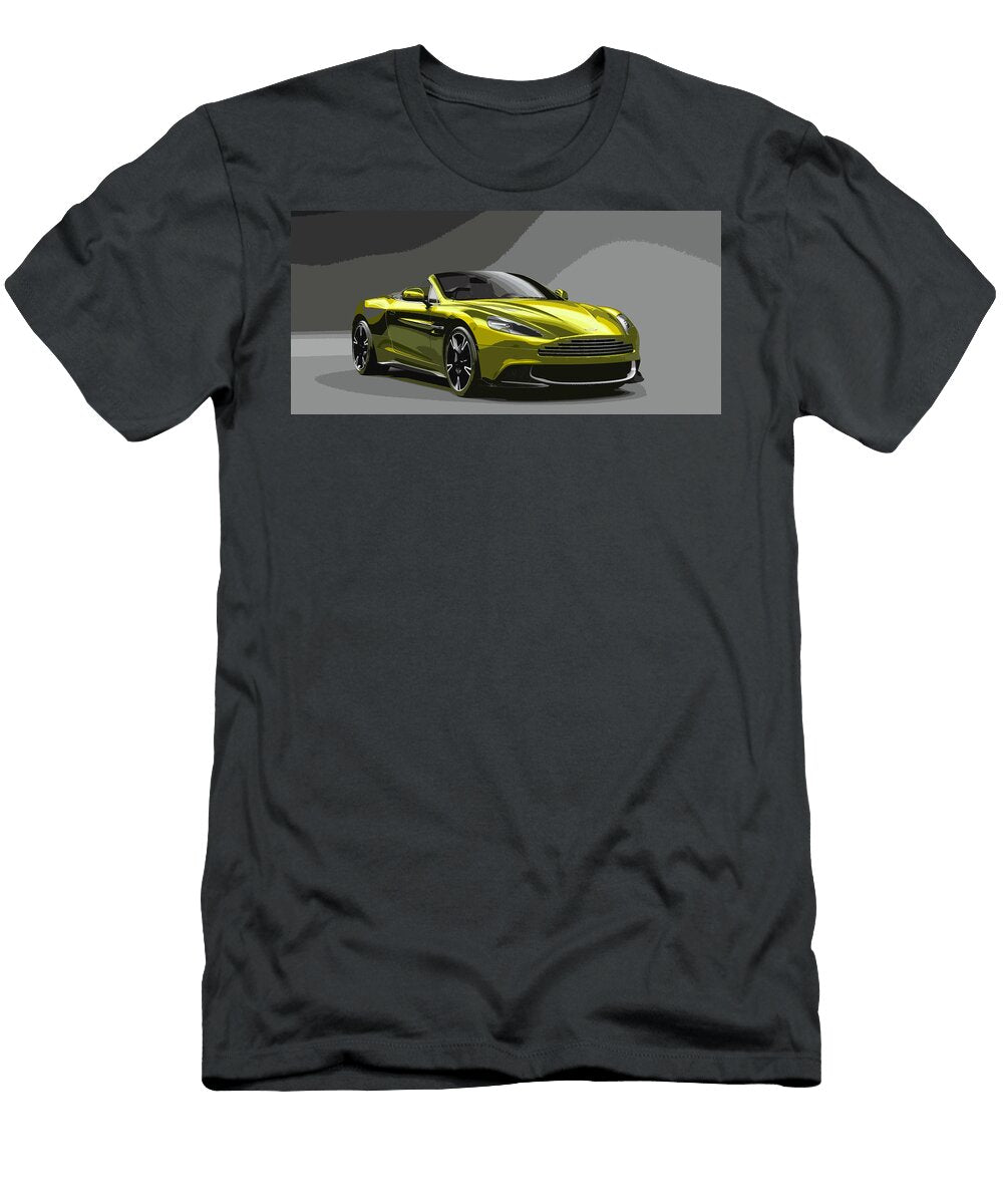 9 Aston Martin Vanquish S Volante Thespeedart T-Shirt
