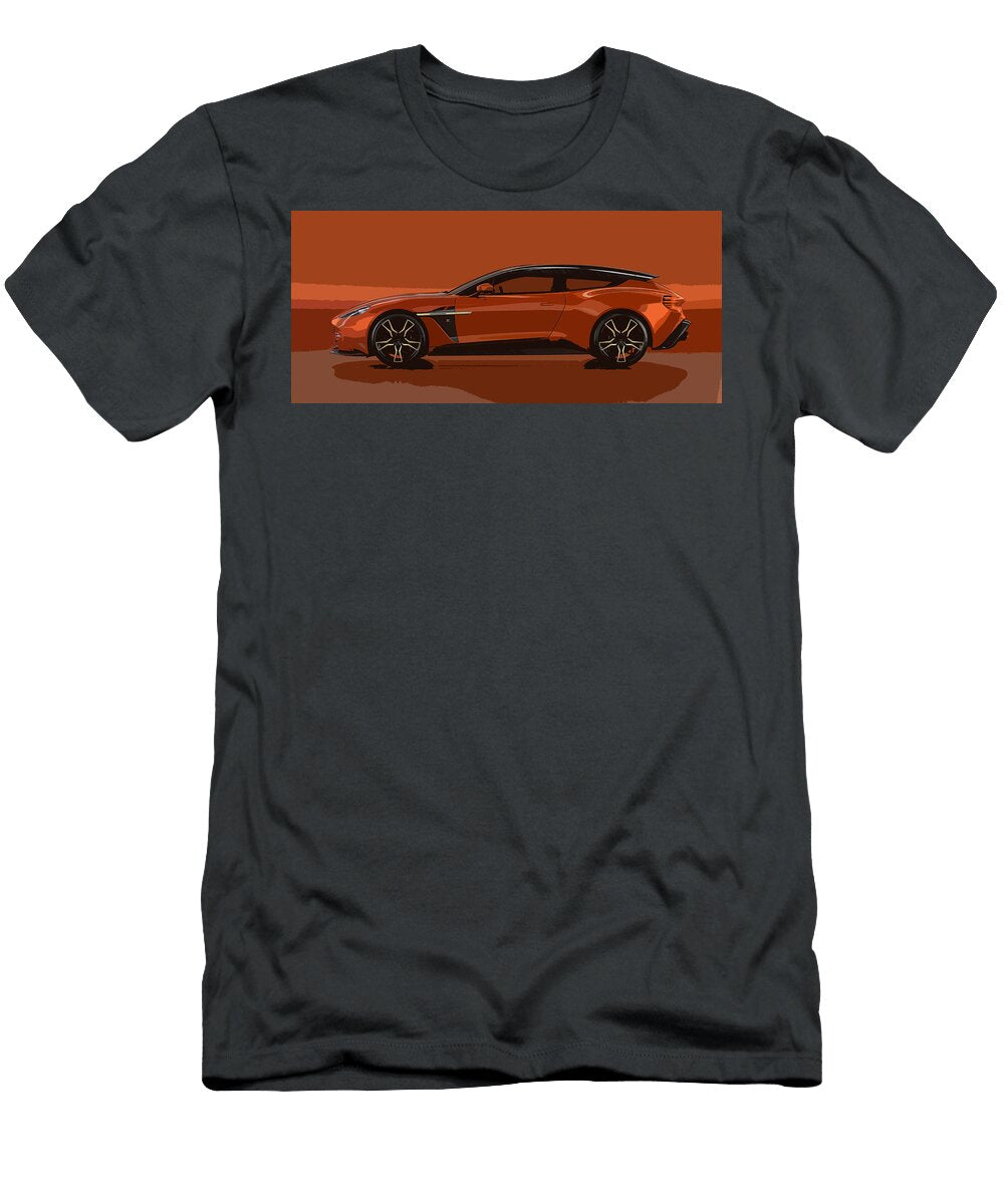 9 Aston Martin Vanquish Zagato Shooting Brake Thespeedart T-Shirt