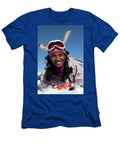 9 Girls Skiing in Les Houches Mario Colonel T-Shirt