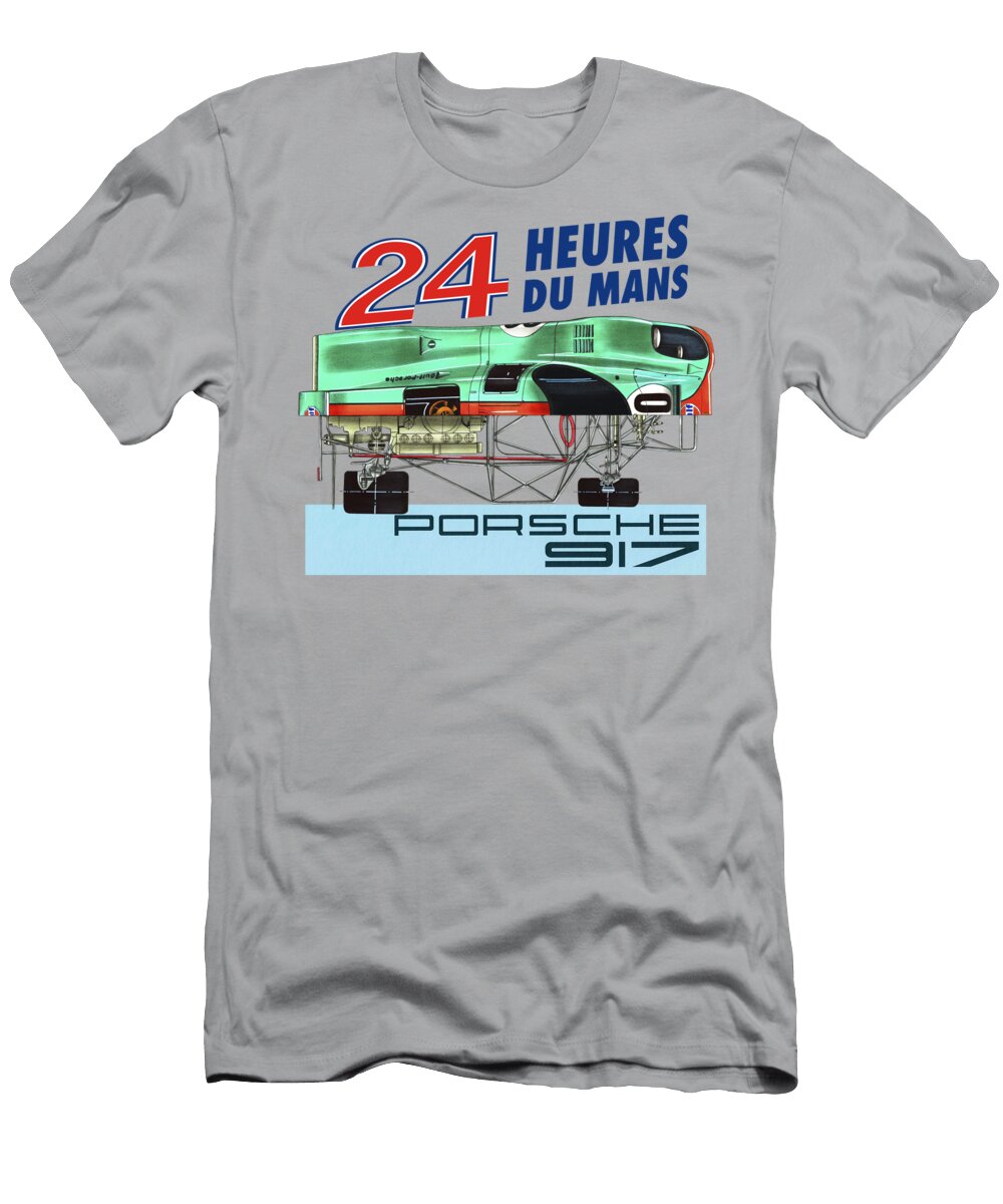 9 Gulf Porsche 917 Kh Chassis 024 Vladislav Shapovalenko T-Shirt