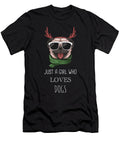 9 Just a Girl Who Loves Dogs Funny Dog Cynto T-Shirt