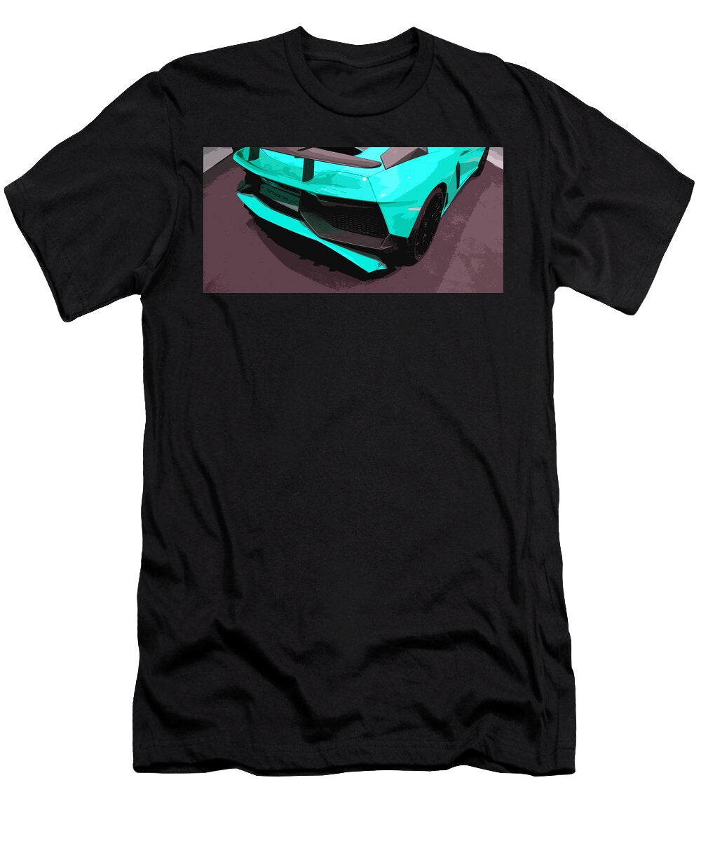 9 Lamborghini Aventador Sv Lp750 4 Thespeedart T-Shirt