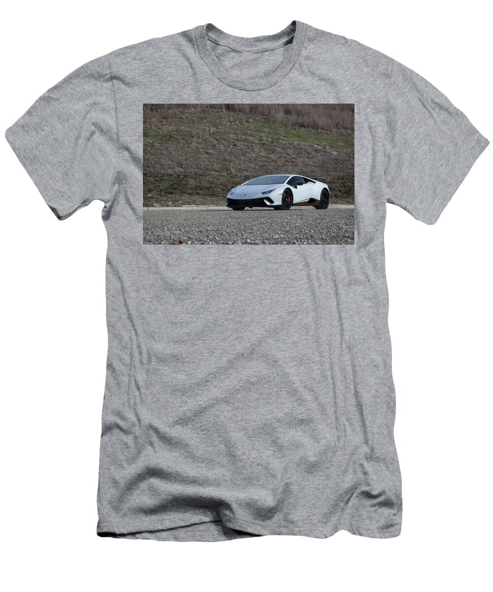 9 Lamborghini Huracan Performante Print Itzkirb Photography T-Shirt