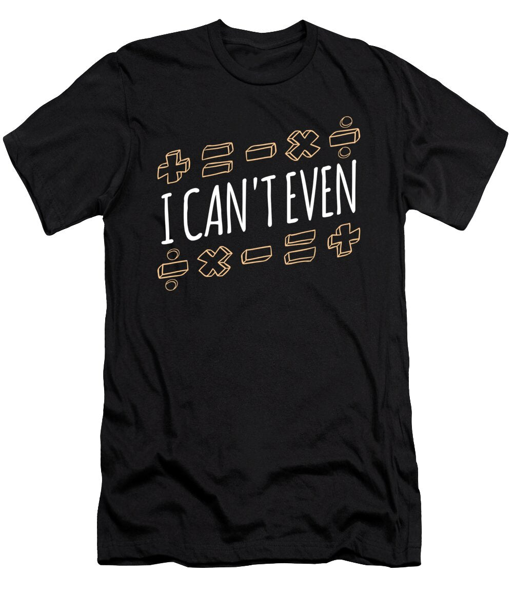 9 Math Teacher Student Mathemetics Jonathan Kraske T-Shirt