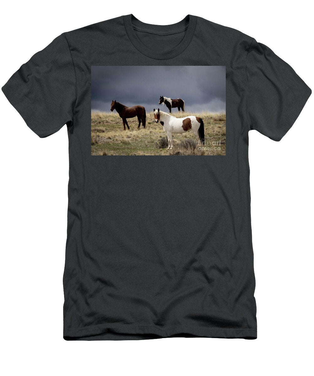 9 Wild Horses Julie Argyle T-Shirt