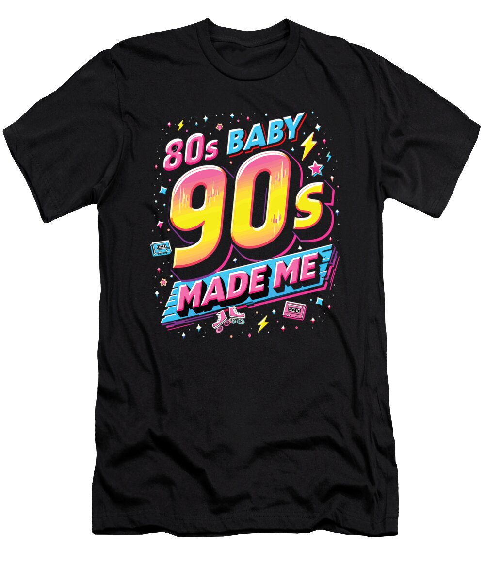90s Made Me 90s Retro Vintage 90s Party Steven Zimmer T-Shirt