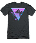 90s Retro Palm Tree Japanese Otaku Aesthetic Vaporwave Art Rocky Azaiiy T-Shirt