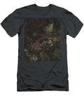 A Birds Nest Tucked Amongst Ferns and Leaves Holding a Clutch Rossie Abre T-Shirt