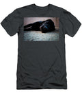 A Black Labrador Retriever Sleeps Elyse Butler T-Shirt