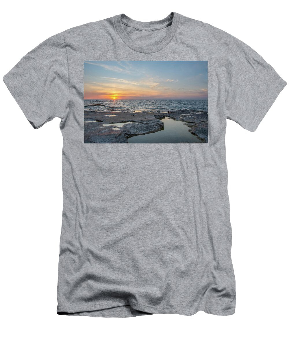 A Calm Evening on Lake Ontario Shoreline Wayne Kirby T-Shirt