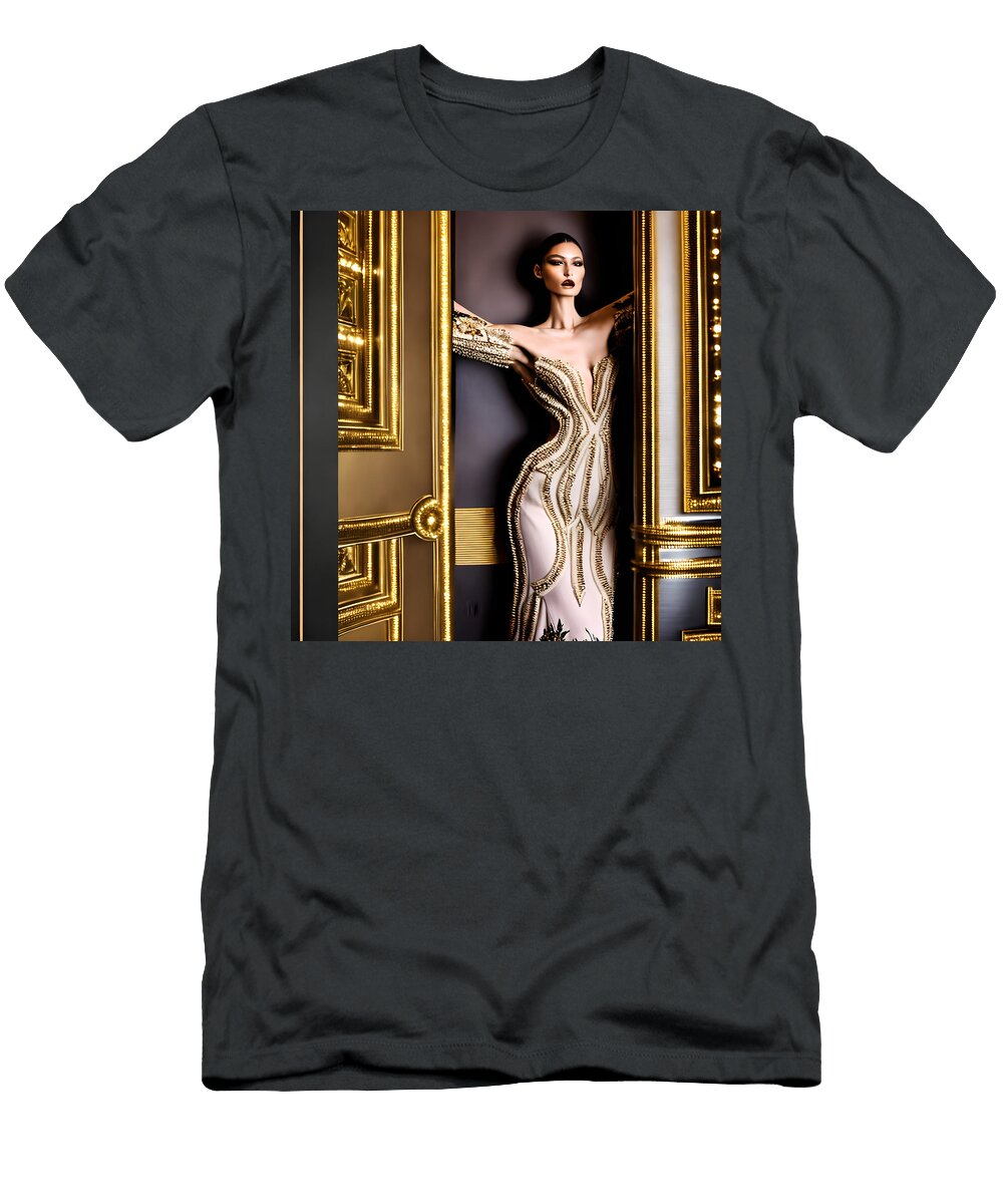 A Captivating Fashion Affair Evan Brown T-Shirt