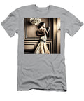 A Captivating Fashion Editorial Evan Brown T-Shirt