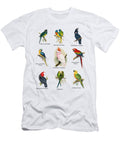 A Collection of Parrots Kreatif Studio Menggambar T-Shirt