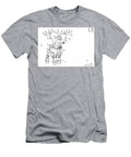 A Deer Creature Artwork Line Art Kelly Johnson T-Shirt
