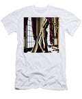 A Fashion Editorial of Luxurious Glamour Evan Brown T-Shirt