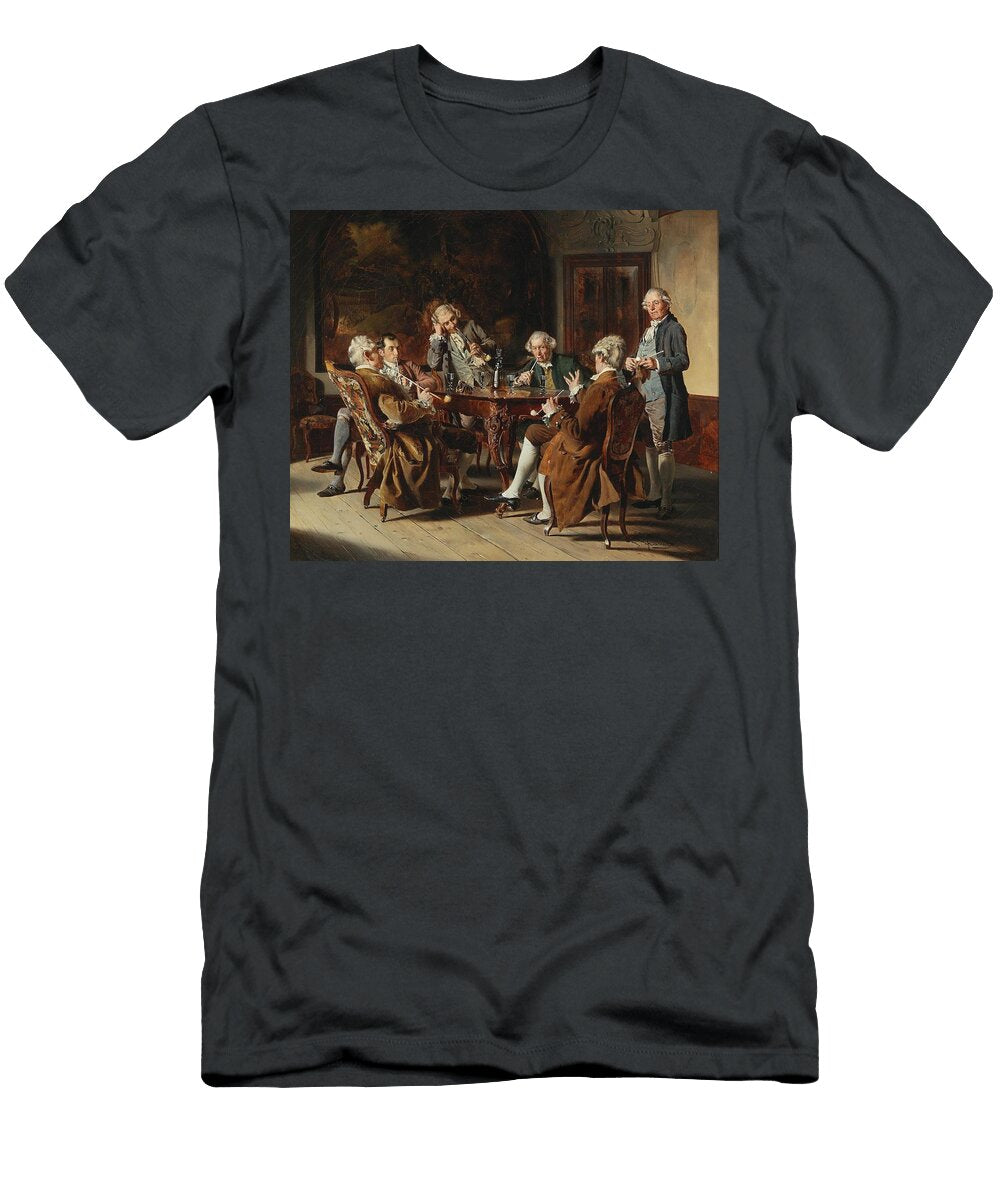 A Group of Gentlemen Art Johann Hamza German T-Shirt
