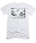 A Husband and Wife Recline Next to Their Pool Bruce Eric Kaplan T-Shirt