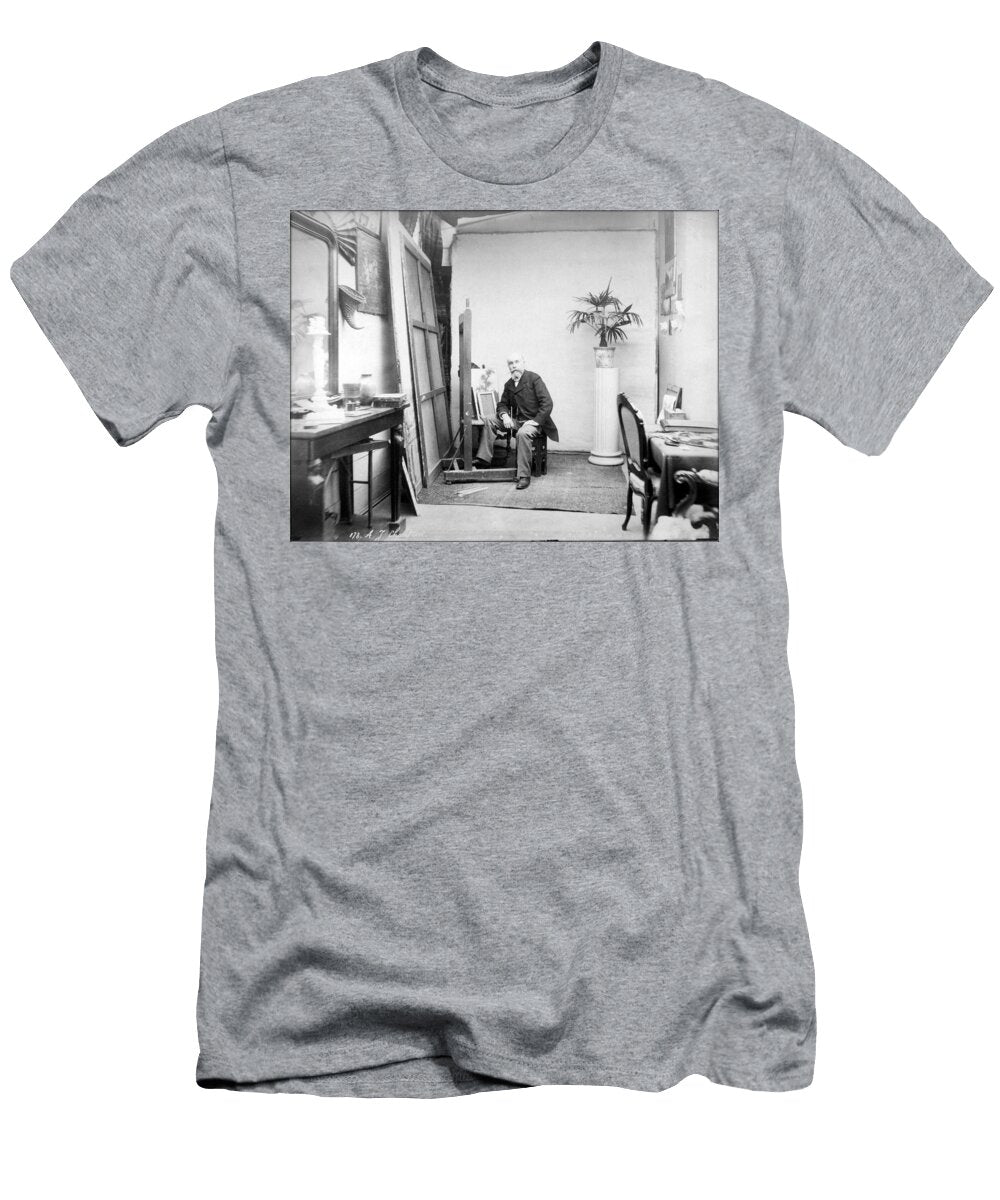 A J Chantron in His Studio David Hinds T-Shirt