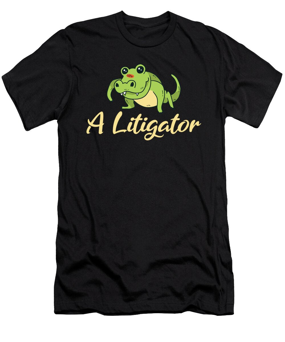 A Litigator Litigation Attorney Gift Haselshirt T-Shirt