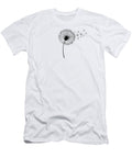 A Lone Dandelion Stands in Front of a Background Odon Czintos T-Shirt