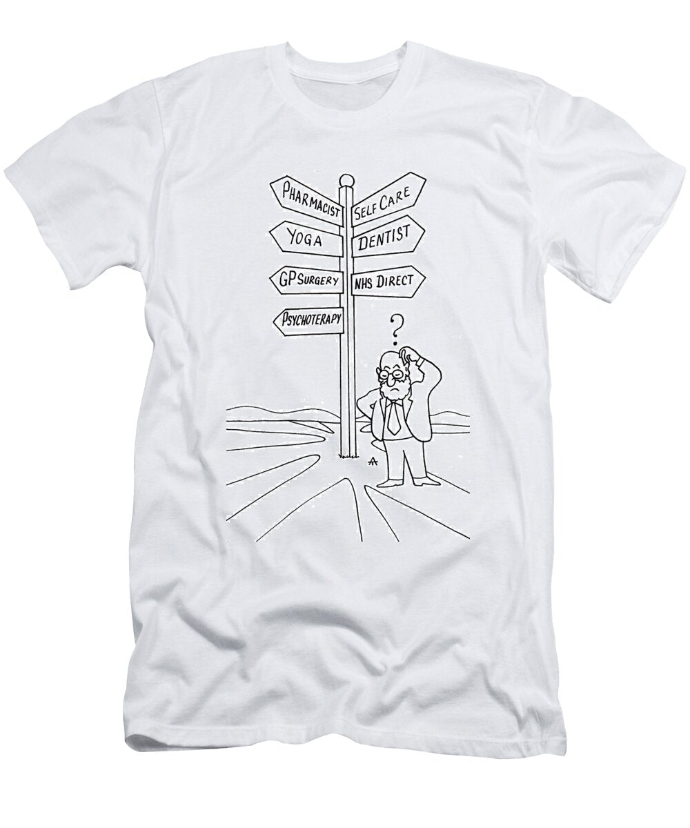 A Mans Health Care Options Alexei Talimonov T-Shirt