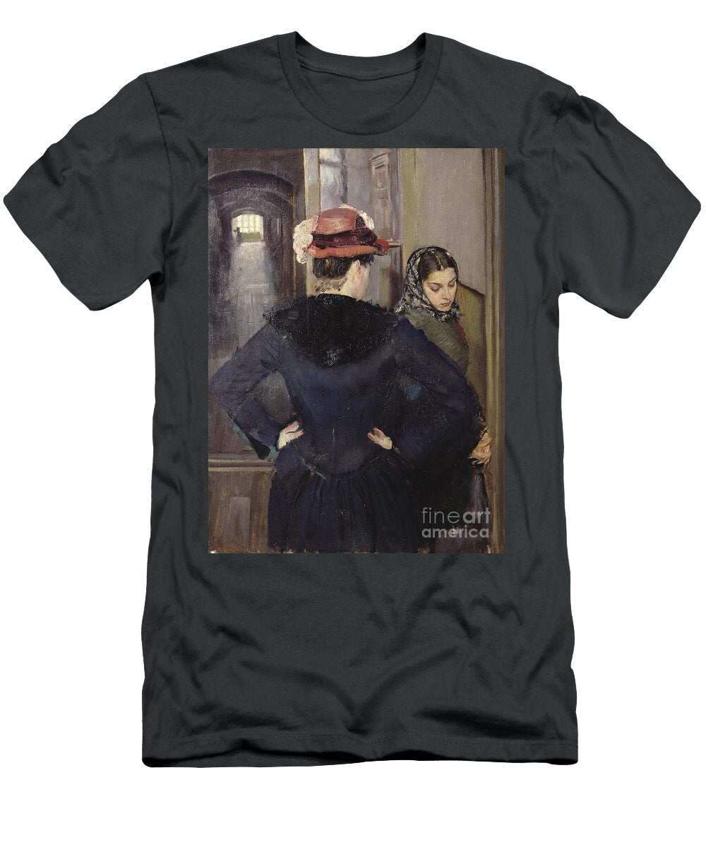 A Meeting Albertine 1885 Christian Krohg T-Shirt