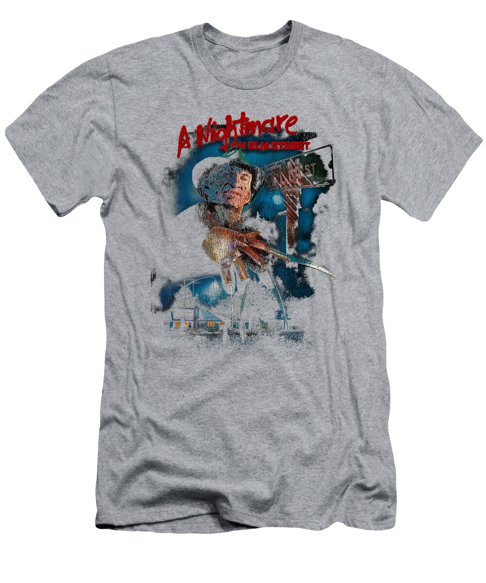 A Nightmare on Elmtreet Freddy Poster Fade Mikhai Vaila T-Shirt