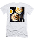 A Nostalgic Indulgence in a Bustling American Diner Evan Brown T-Shirt