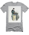 A Pharmacy Student Preparing Medicine Illustration From Les Francais Peints Par Eux Memes Editions L Curmer 1841 French School T-Shirt