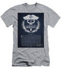 A Prayer for Dentists Navy Aged Pixel T-Shirt