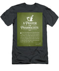 A Prayer for Pharmacists Green Aged Pixel T-Shirt