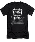 A Reader Lives a Thousand Lives Thomas Larch T-Shirt