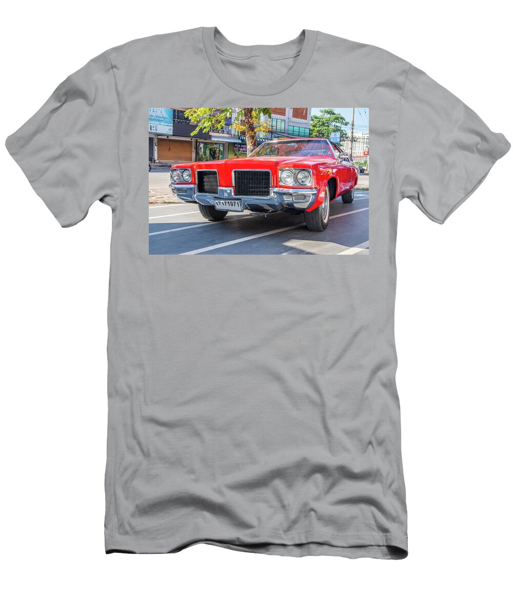 A Red Classic Car or Muscle Car Wilfried Strang T-Shirt
