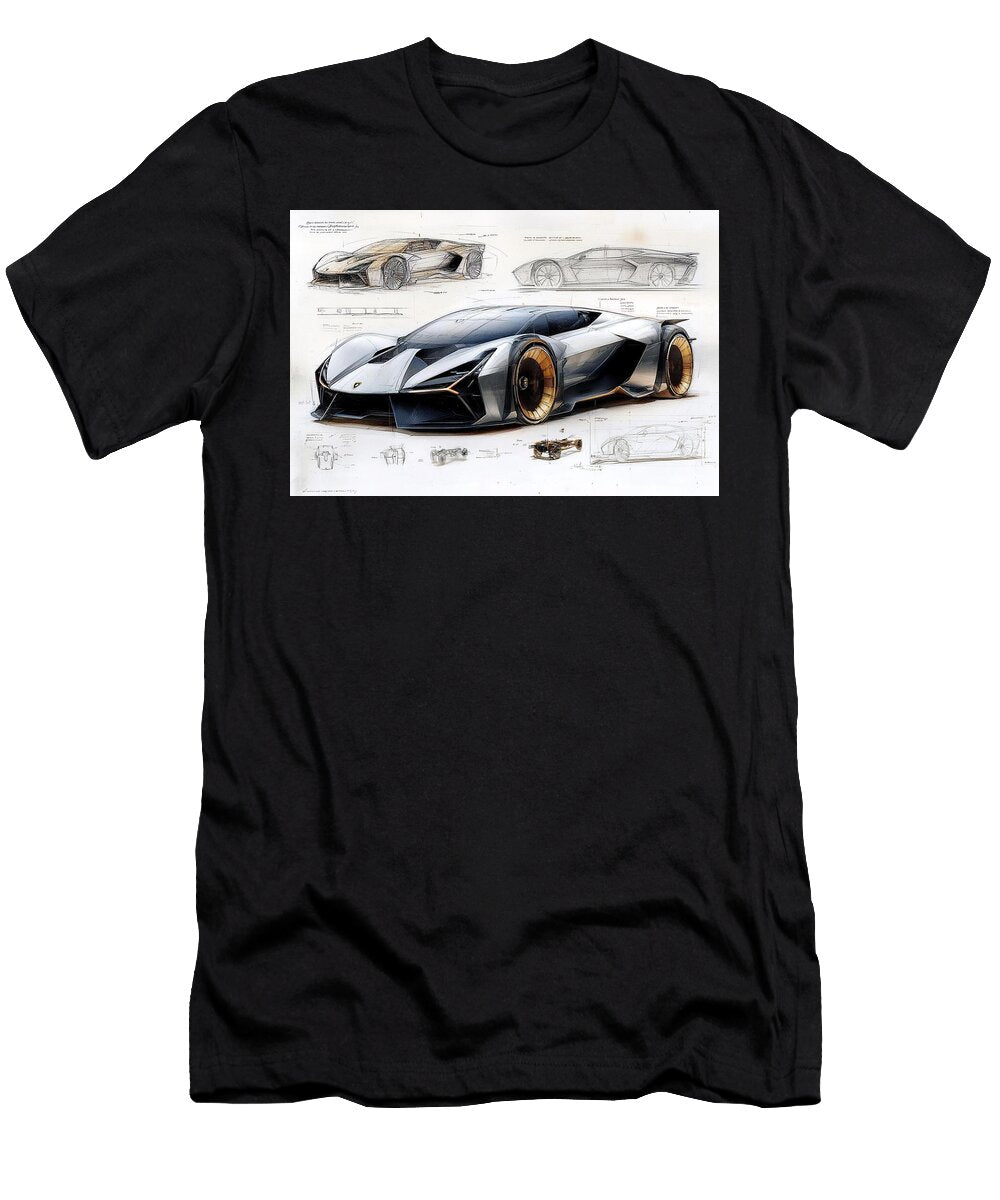 A Renaissance Study of Power and Motion Frederick Vellani T-Shirt