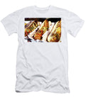 A Row of Polish Hotdogs in a Bun Ron Koeberer T-Shirt