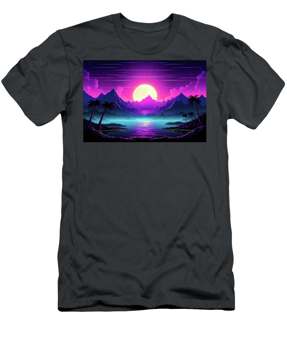 A Scenic Sunset 03 Am Fineartprints T-Shirt