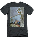 A Self Portrait Shows an Exhausted Much Aged Tiepolo Who Bends Over the Corner Cartouche Giovanni Battista Tiepolo T-Shirt