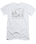 A Small Boy with an Oversized Backpack Barbara Smaller T-Shirt
