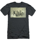 A Stop for Refreshment From Ten Scenes in the Last Ascent of Mont Blanc Including Five Views From the Summit By Jdh Browne Published 1853 English School T-Shirt