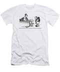 A Student with a Backpack Is Seen Speaking Lee Lorenz T-Shirt