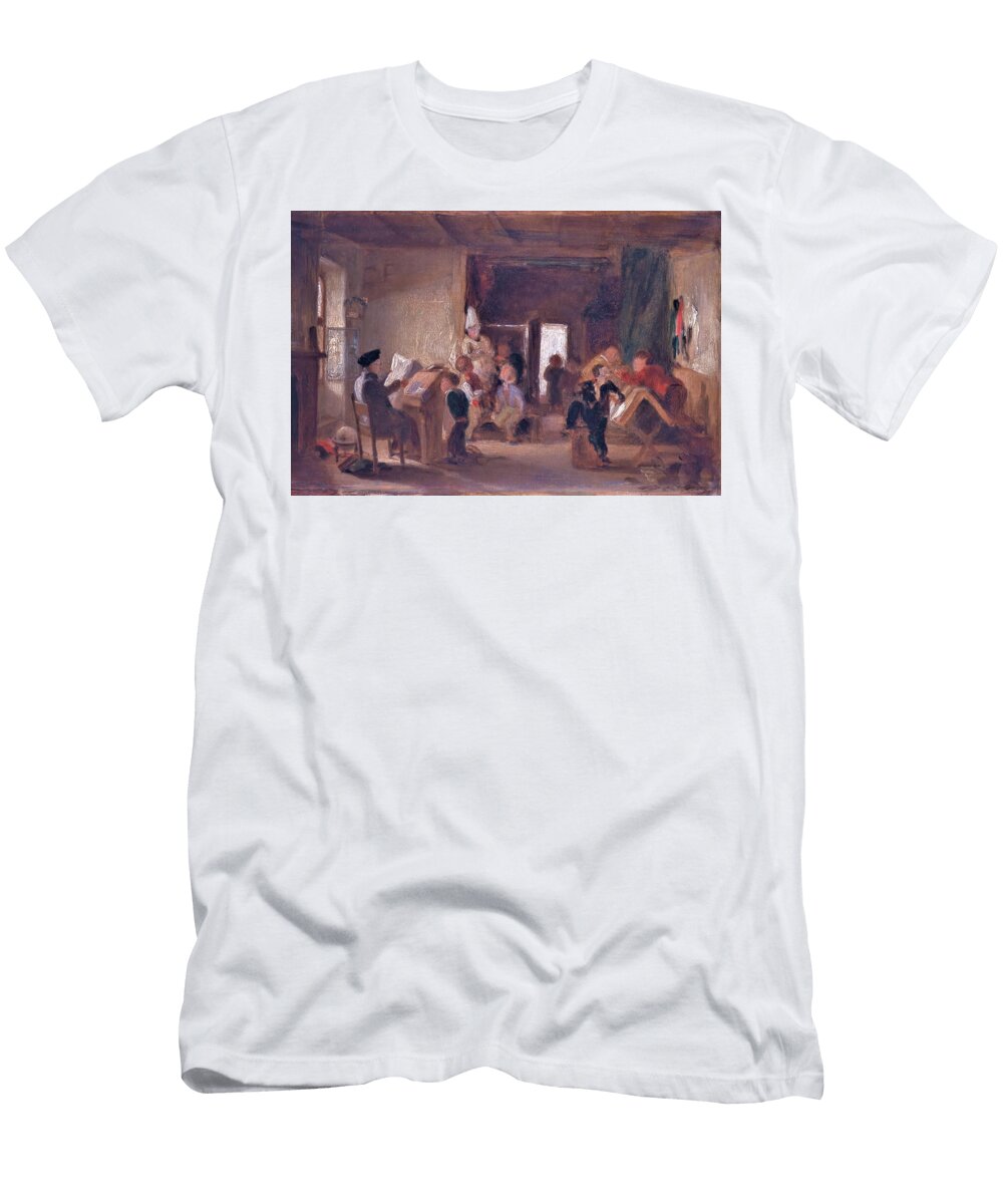 A Study of the Schoolroom Digital Remastered Edition Thomas Webster T-Shirt
