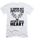 A Super Hot Pipefitter Pipes Foreman Pipefitters Tshirtconcepts Marvin Poppe T-Shirt