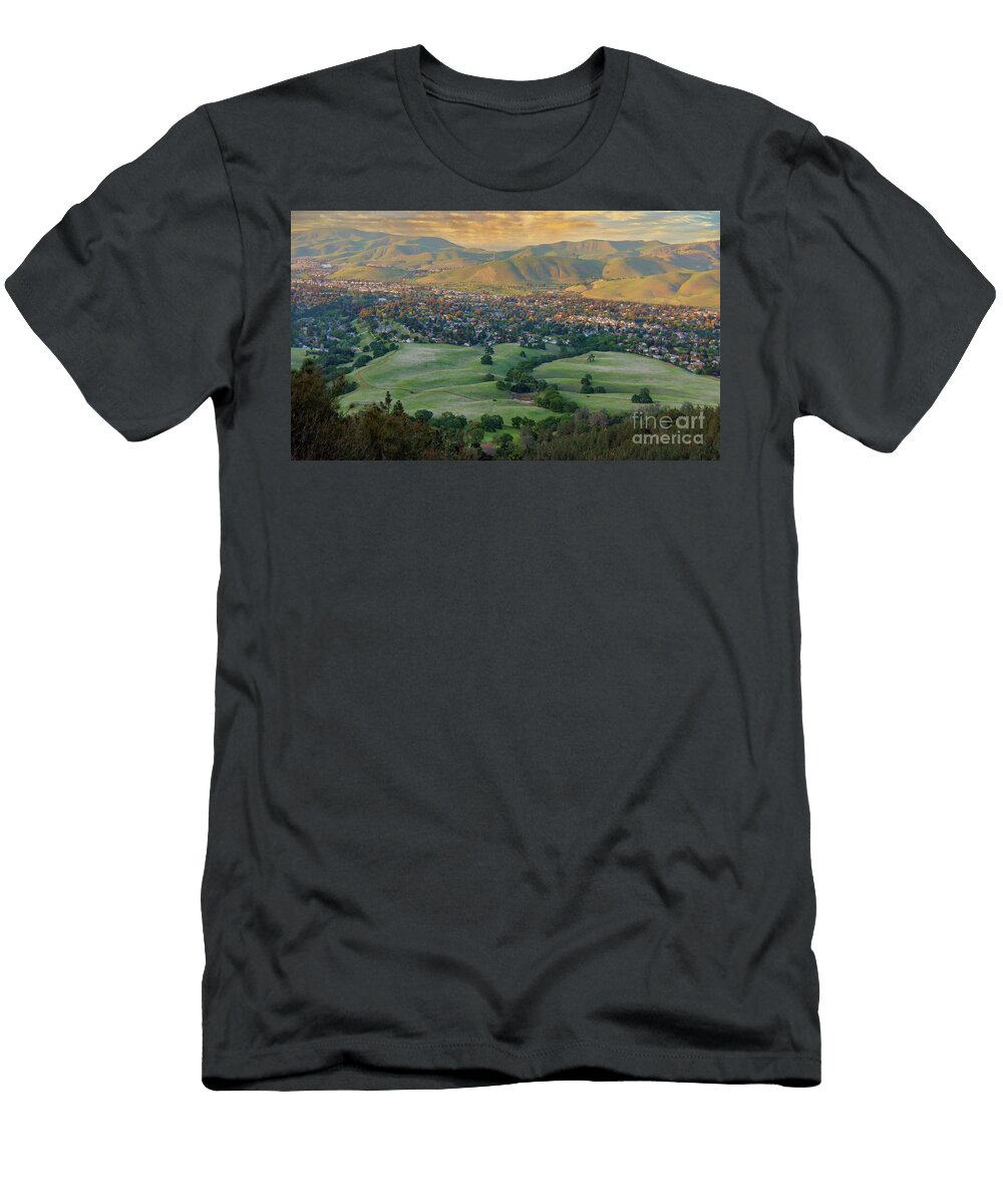 A Sweeping Landscape Views Captured From Mitchell Canyon on Moun Yuval Helfman T-Shirt