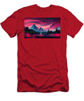 A Synthwave Landscape Painting By Bob Ross 41176e41 2151 467e A81e 8c14a5f62abe Celestial Images T-Shirt