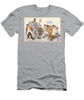 A Teacher Correcting a Student with a Rule in His Classroom Body Punishment 19th Century Illustration 19th Century Engraving on Wood Colour American School T-Shirt